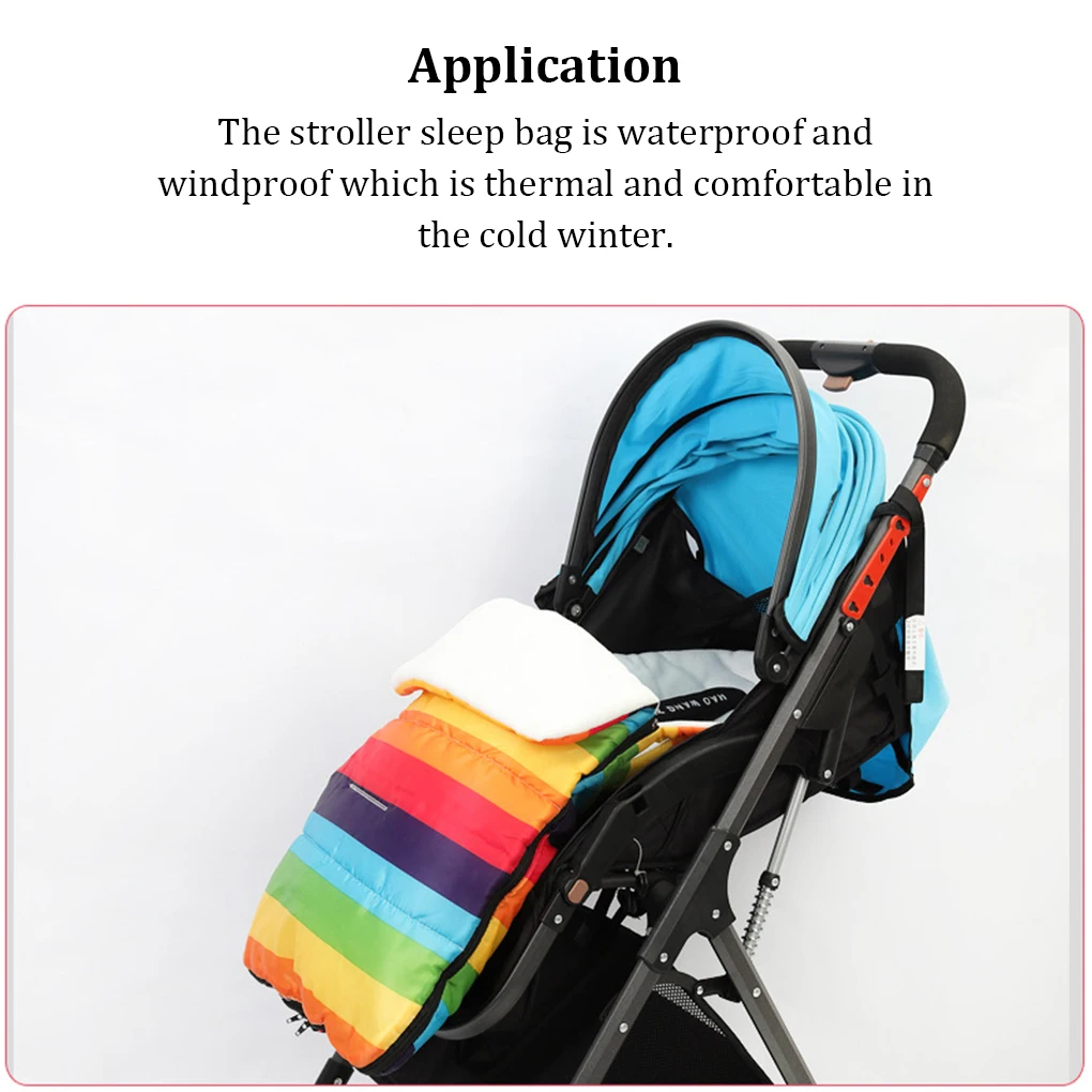 

Универсальный Детский спальный мешок, водонепроницаемая портативная детская коляска, удобные спальные мешки для сна, для кемпинга, с защитой от ветра и тепла