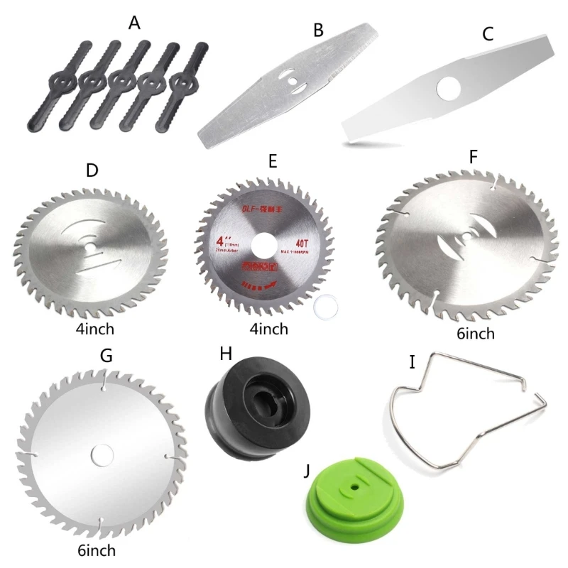 

Electric Mower Nylon Blade Saw Blade Knife Protector for Make Weeding Easier