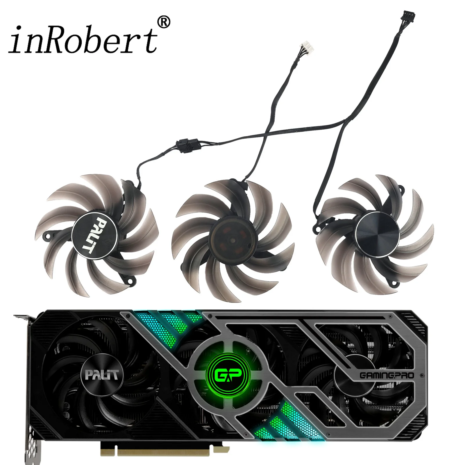 

Охлаждающий вентилятор для видеокарты Gainward GTX 1650 1630 Ghost, размер 75 мм, 2 шт./лот
