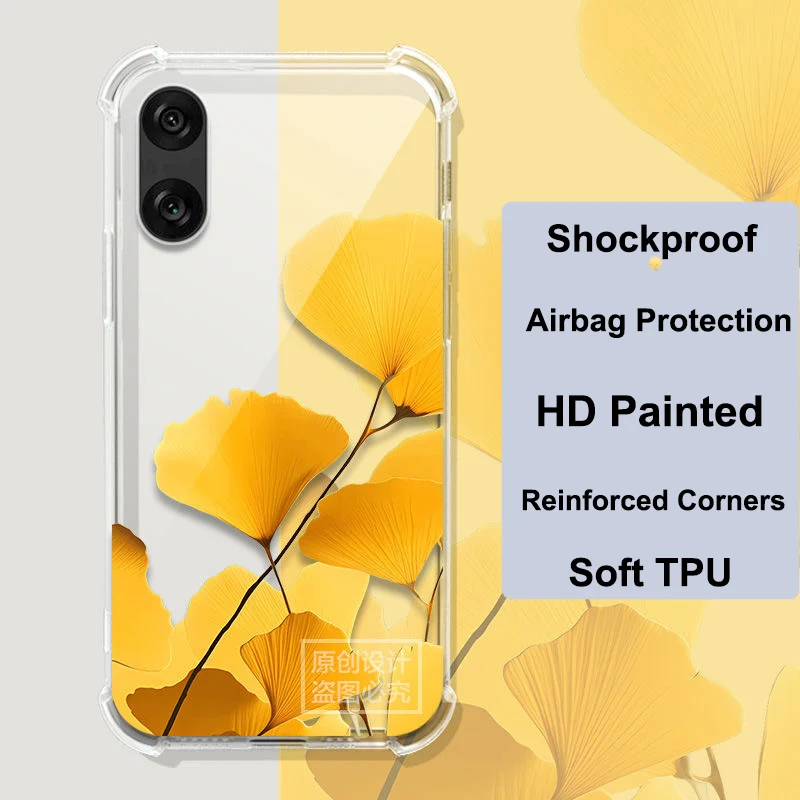 Для Sony Xperia 1 VI чехол силиконовый прозрачный для 10VI 1VI 5V телефона Pro-i ACEII с подушкой