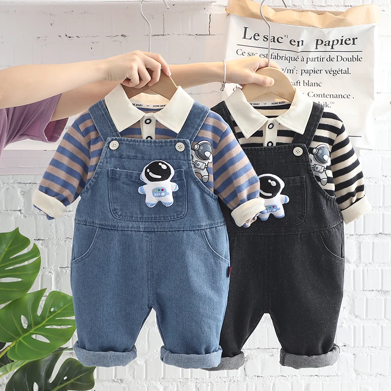 

KKM-Baby clothes Spring Autumn Boys Girls Clothes Baby Boys Girls Long Sleeve cute cartoon animal prints