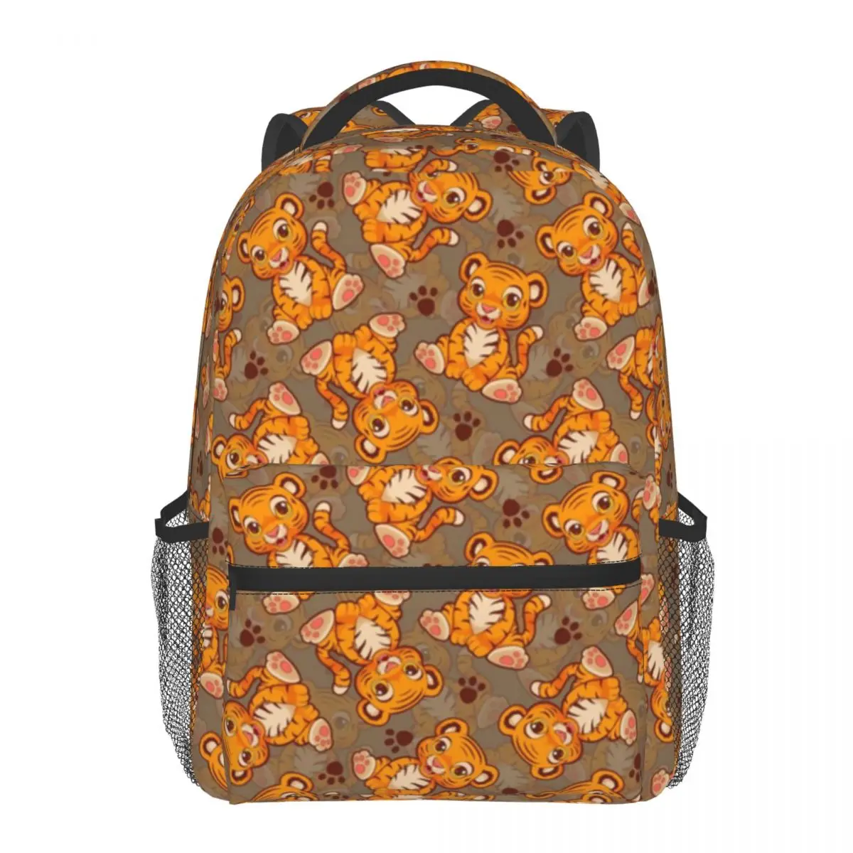 

Men Women Lil Tiger Backpack Teenage Laptop School Bags Outdoor Rucksack