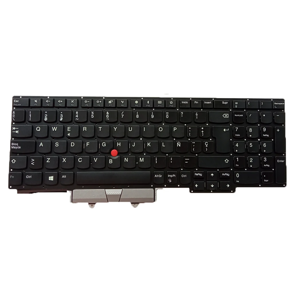 

SP Layout Keyboards PC Input Apparatus Pointer Black Keypads Point Stick No Backlit Replacement for Thinkpad E15 Notebook