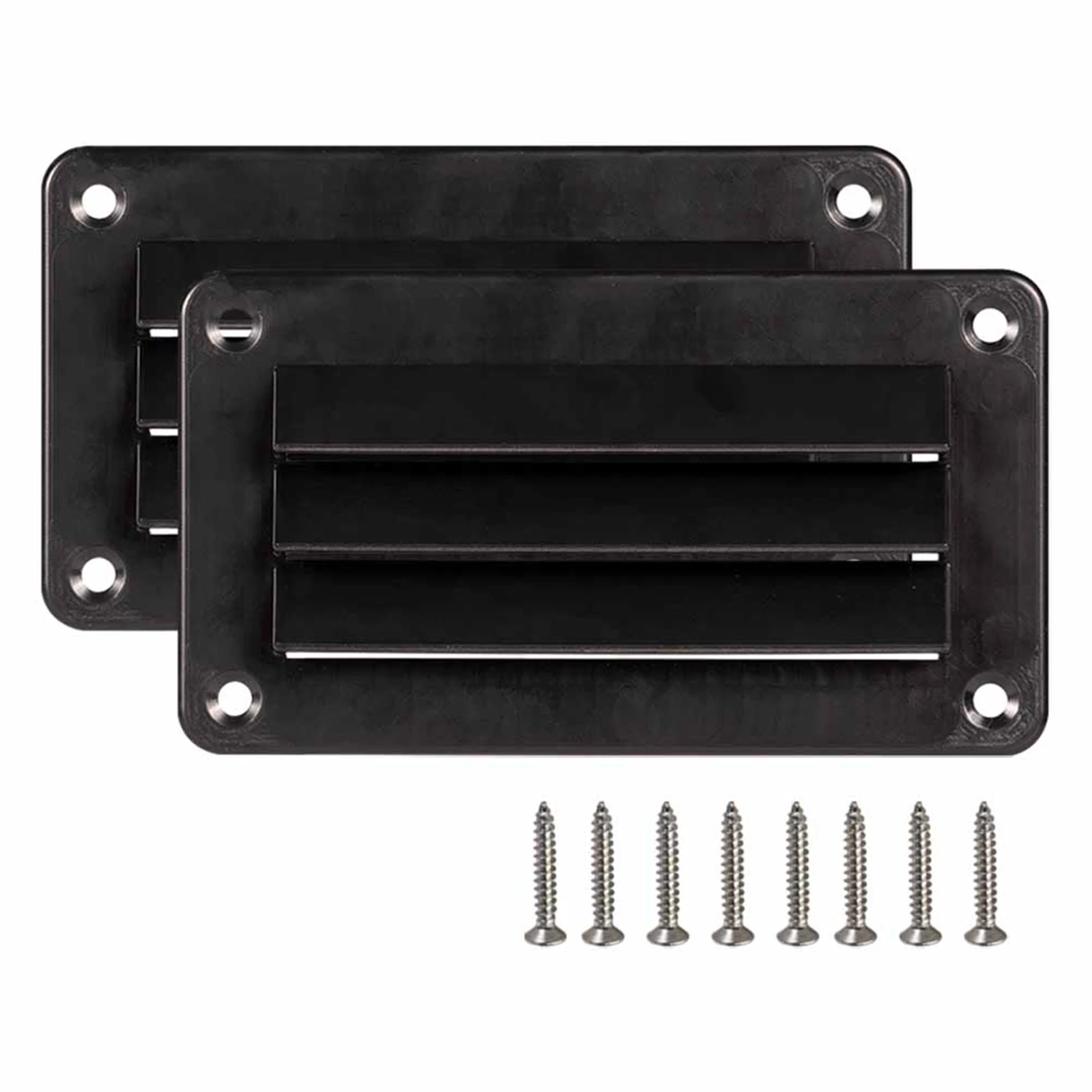 

2pcs RV Air Vent Cover Exhaust Outlet Louver Ceiling Vent Bathroom Office Ventilation Outlet Grille Heating Cooling Systems
