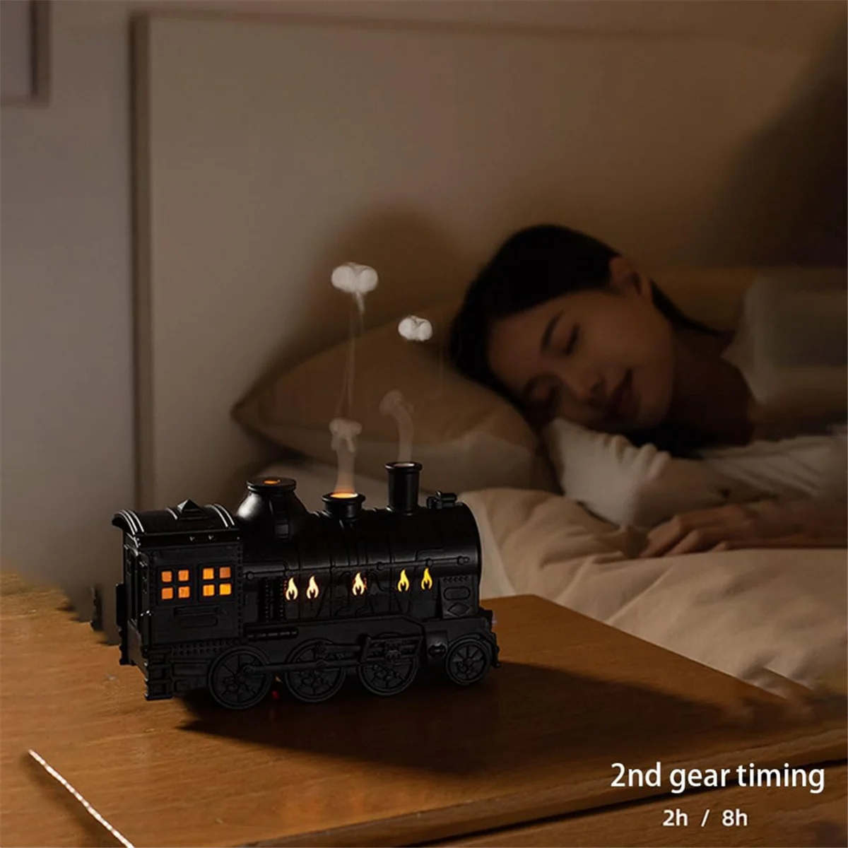 Увлажнители воздуха Поезд Ароматерапия Прохладный туман Диффузор Масляные