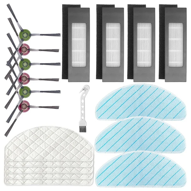 

Сменный комплект для робота-пылесоса Ecovacs Deebot T9 T9 + T9 AIVI T9 AIVI + T9 MAX T9 POWER