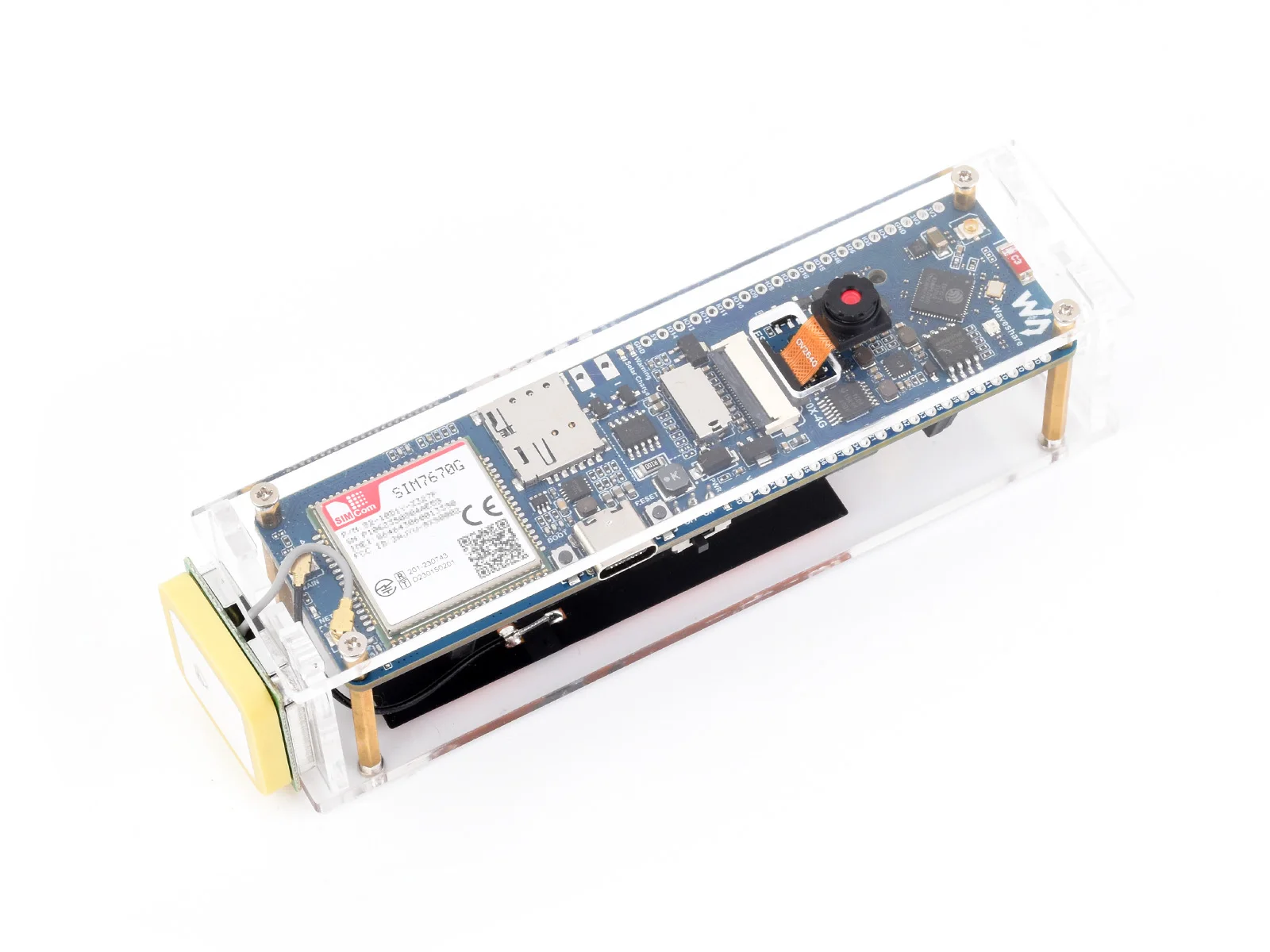 Фото Waveshare ESP32-S3 SIM7670G Плата разработки 4G, позиционирование LTE Cat-1/WiFi/Bluetooth/GNSS, подходит для портативного 4G WiFi Global №2