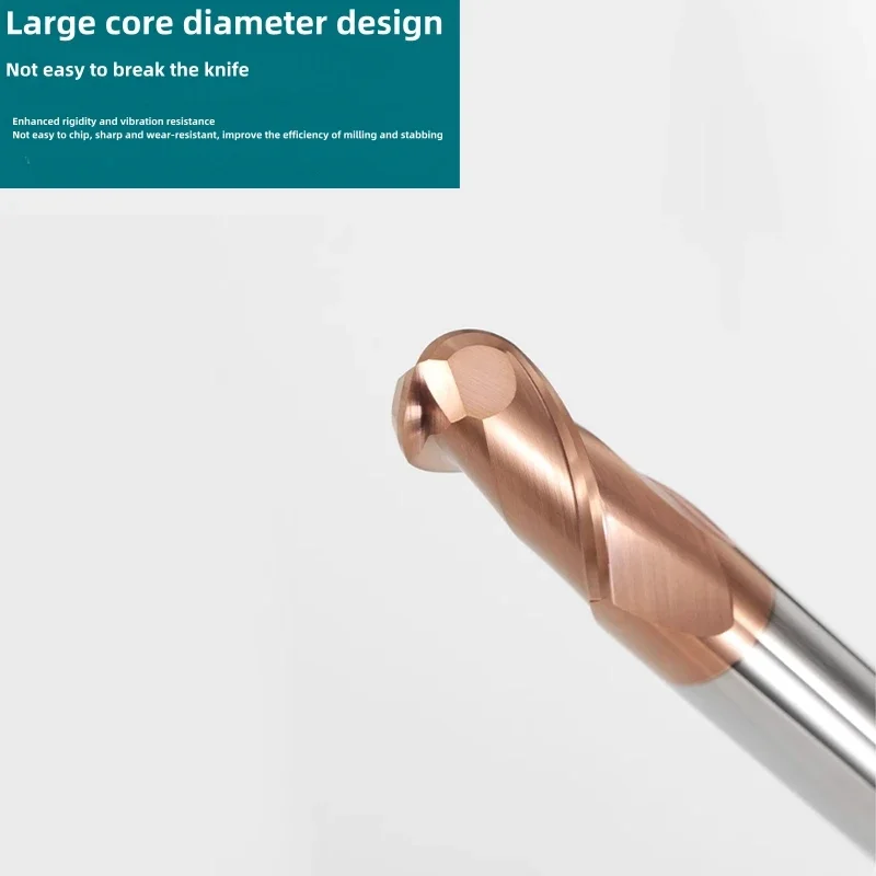 Рисунок 4 - HRC55 шариковые концевые фрезы с покрытием из стали