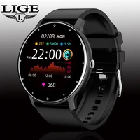 lige smart watch new smartwatch 2022 waterproof watch for men fitness sports smartband clock full touch screen for android ios