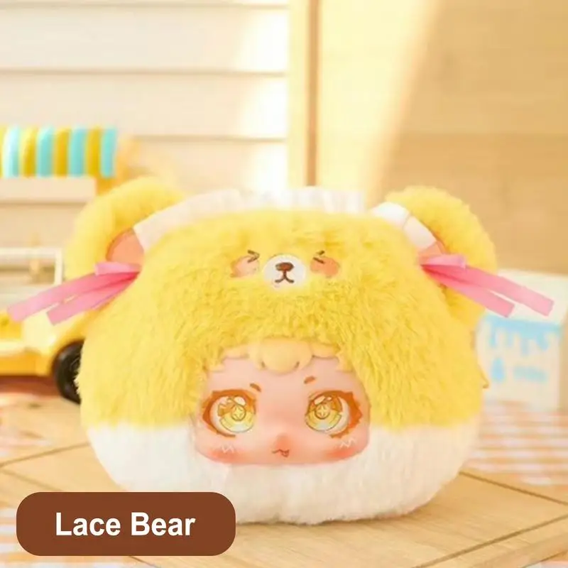 Маленький кошелек для монет кукла с головным убором забавный маленький брелок на