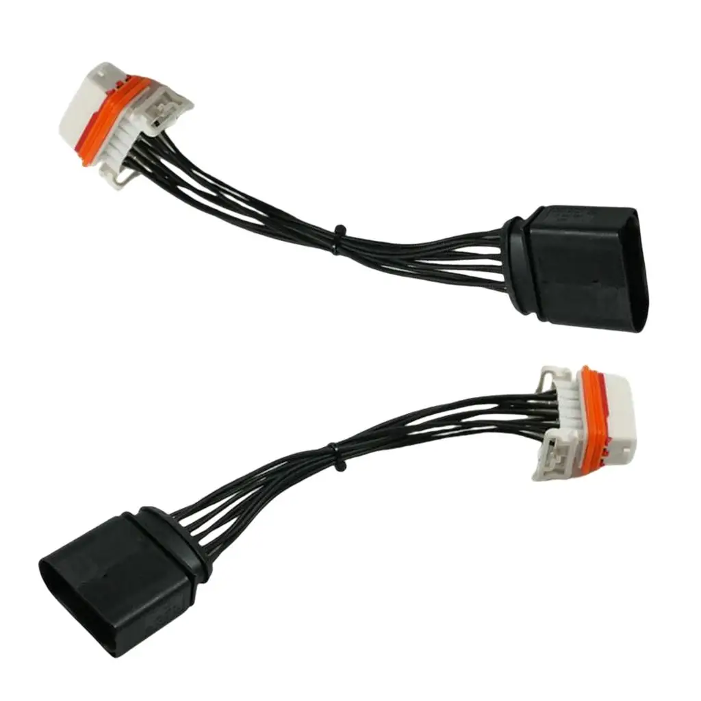 

2pcs Front Headlight Wiring Harness 955 631 239 11 12V Headlamp Wiring Kit Fit for Porsche Cayenne Xenon Relay Harness