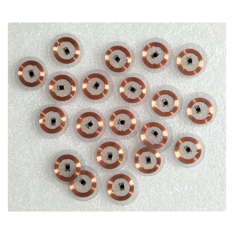 

10 шт./лот прозрачные RFID карты TK4100 для контроля доступа