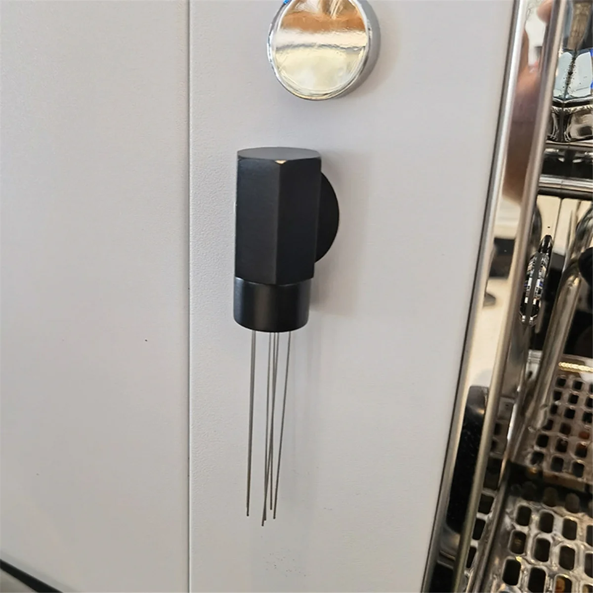 Игла для темпера кофе из нержавеющей стали магнитный диспенсер порошка помога в
