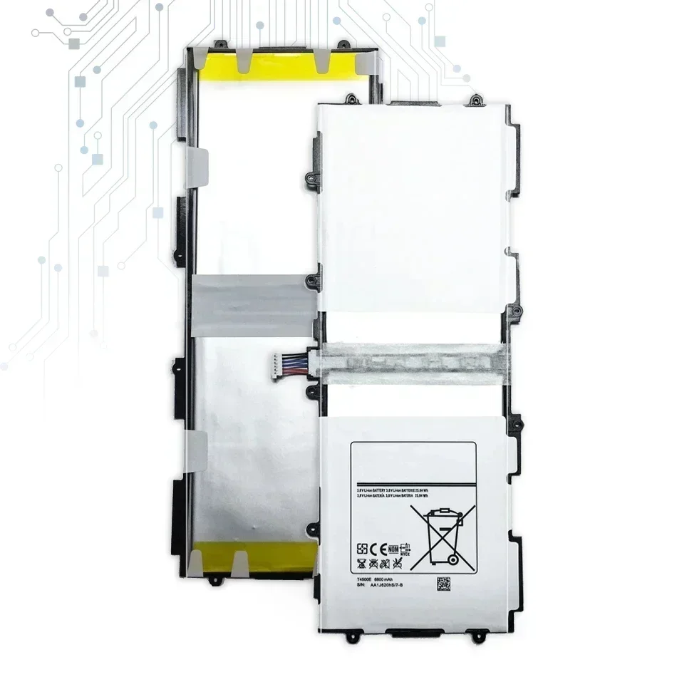 Аккумулятор для Samsung Galaxy Tab 3 Tab3 10 1 GT P5200 P5210 P5220 P5213 T4500E T4500C Tablet 6800 мАч Быстрая