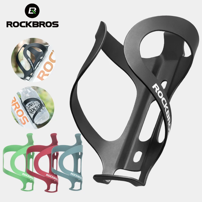 

ROCKBROS Bicycle Water Bottle Cage MTB Road Bike Water Bottle Holder Colorful Lightweight Easy To Install Cycling Accessories