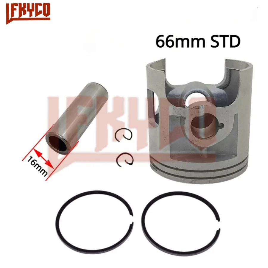 

Детали двигателя 66 мм, 66,25 мм, 66,5 мм, 66,75 мм, 67 мм для Yamaha DT 175 DT175, поршневой палец цилиндра, 16 комплектов колец, аксессуары для мотоциклов