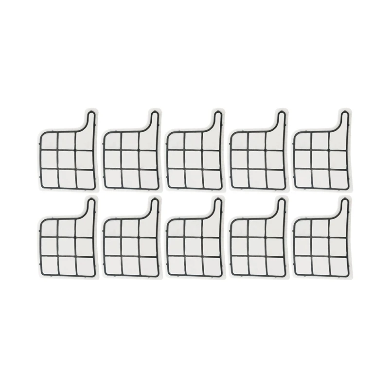 

Защитный фильтр двигателя 10 шт., защитный фильтр, фильтр подходит для Vorwerk Kobold VK 135 и 136 частей