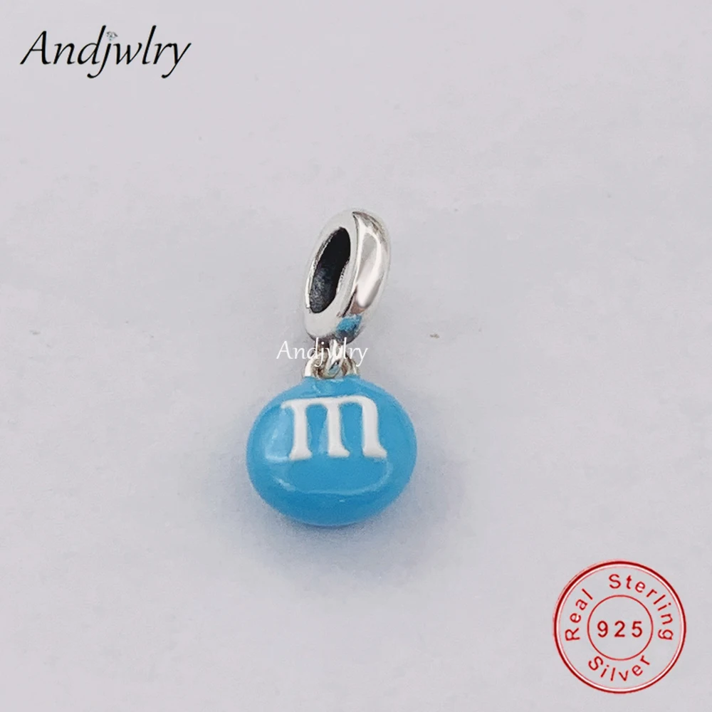 

Fit Bracelet Charms Silver 925 Original Rainbow Chocolate Beans Bead Bracelet&Bangle Jewelry Berloque