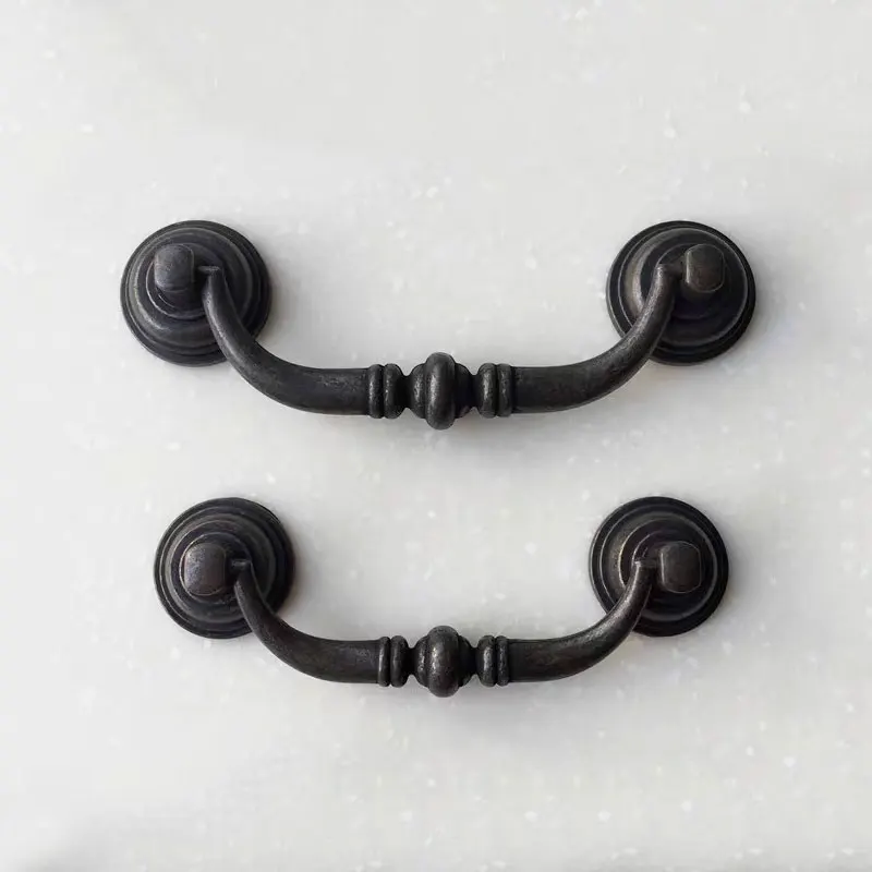 

MFYS Античные черные бронзовые ручки для шкафов