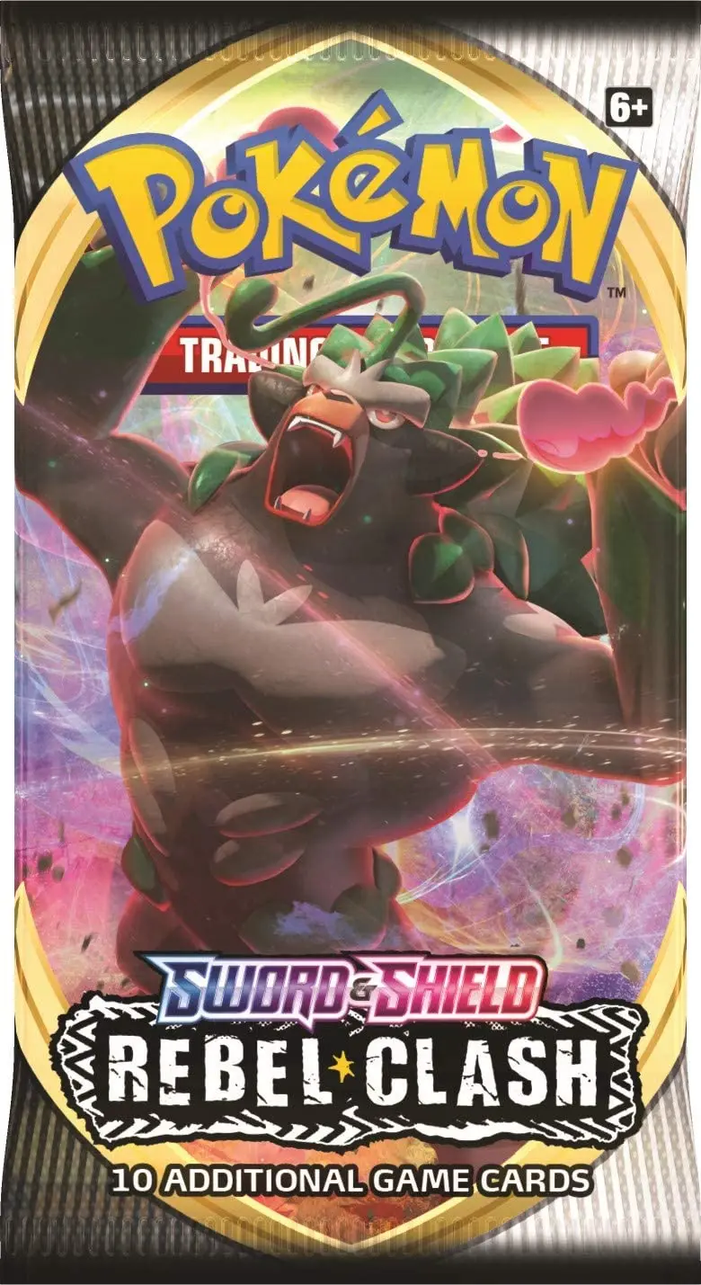 324 шт./коркор. Pokemon TCG: Sword & Shield Rebel chooster Booster Box коллекционная торговая карточка