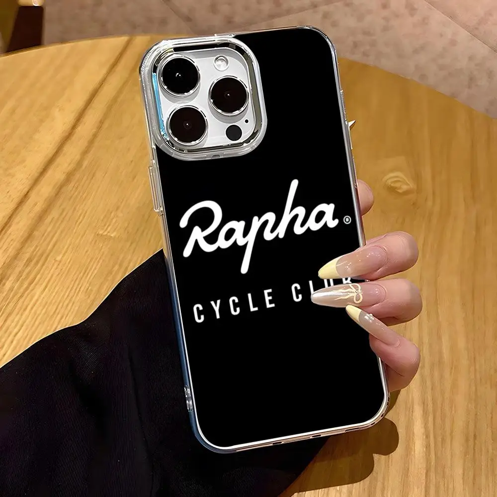 Фото Чехол для телефона Rapha Road Bicycle Racing для iPhone 17, 16, Air, E, 15, 14, 13, 12, 11 Plus, Pro, Max, гальванизированный, прозрачный, мягкий, с защитной оболочкой №4