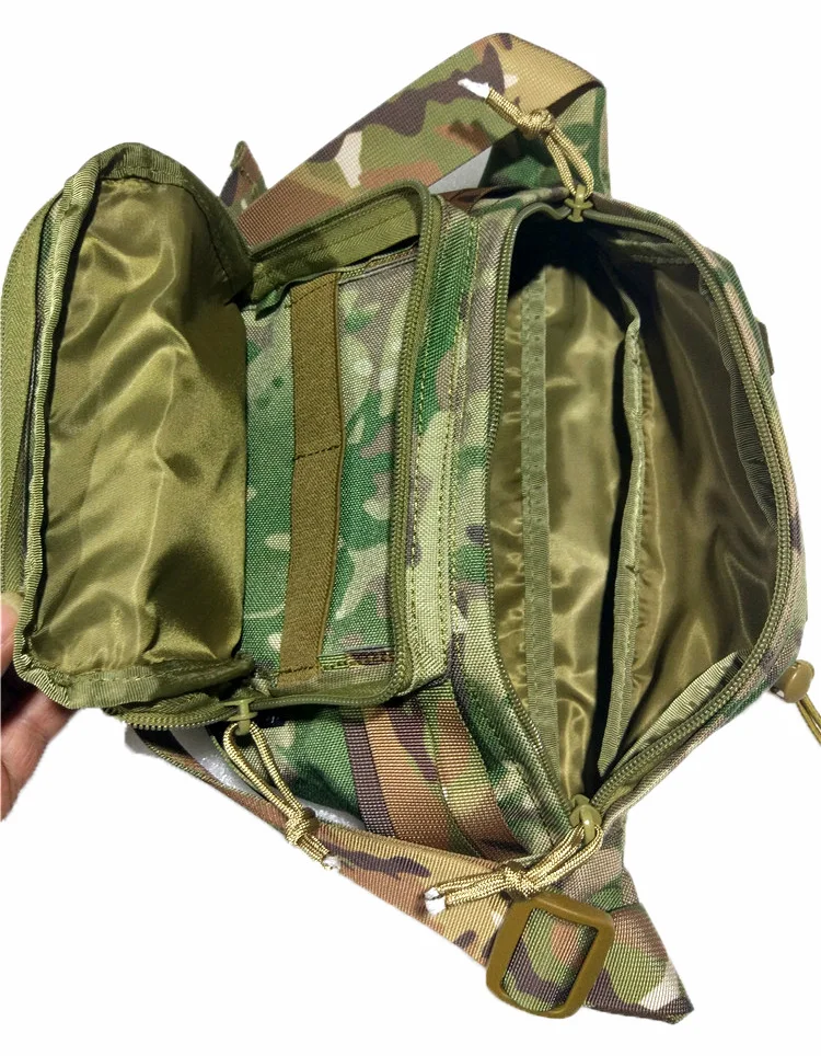 Outdoor Sports Tactics Triangle Waistpack Cycling Travel Waistpack Multi Functional Single Shoulder Oblique Straddle Running Bag