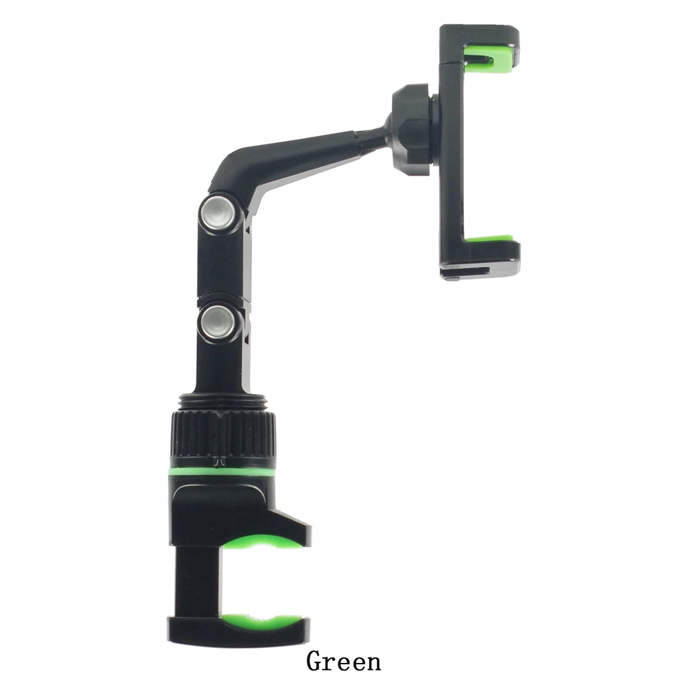 

Universal Mic Stand Phone Holder Telephone Car Holder Live Broadcast Bracket Clip Rotating Stand Rearview Mirror Holder Support