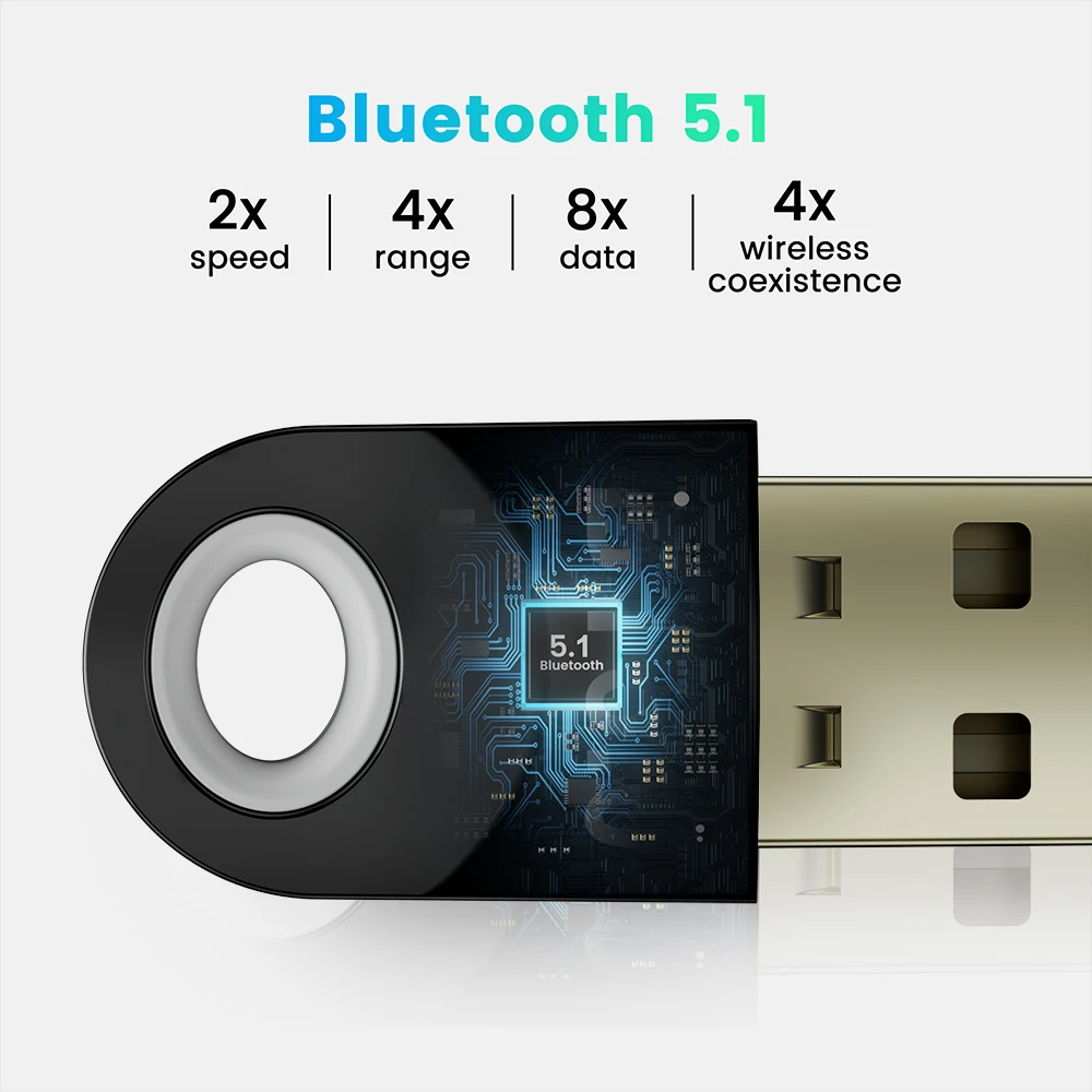 USB 5 1 Bluetooth адаптер 0 приемник беспроводной Bluetooth-ключ 4 музыкальный