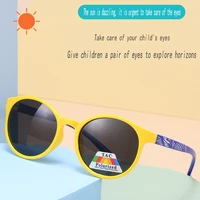 new sunglasses uv protection boys and girls sunglasses toddler eye protection glasses circular polarized sunglasses