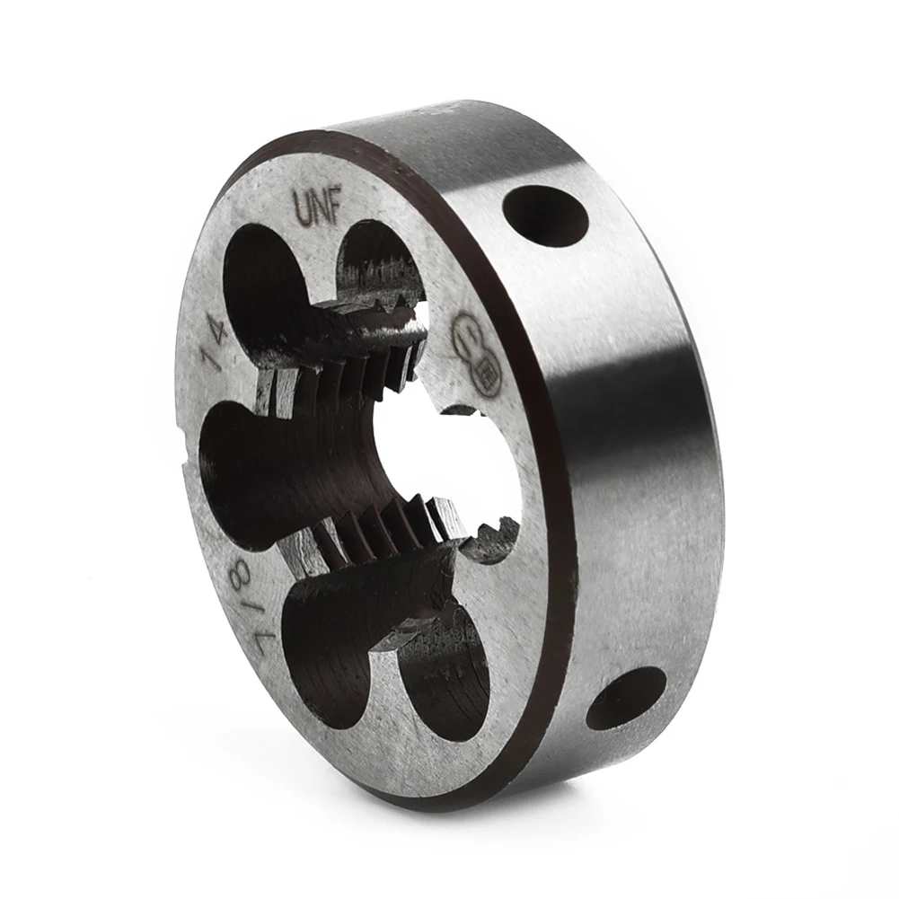 

7/8-14 Die UNF Round Mold Split Threading Die 14mm Thickness 2 OD Inch Thread HSS Tool Metal Cutting Tools