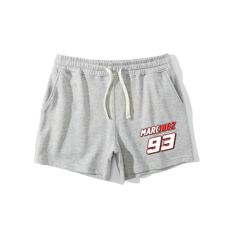 Летние спортивные мужские шорты TEW из полиэстера с принтом Marquezs тренировочные