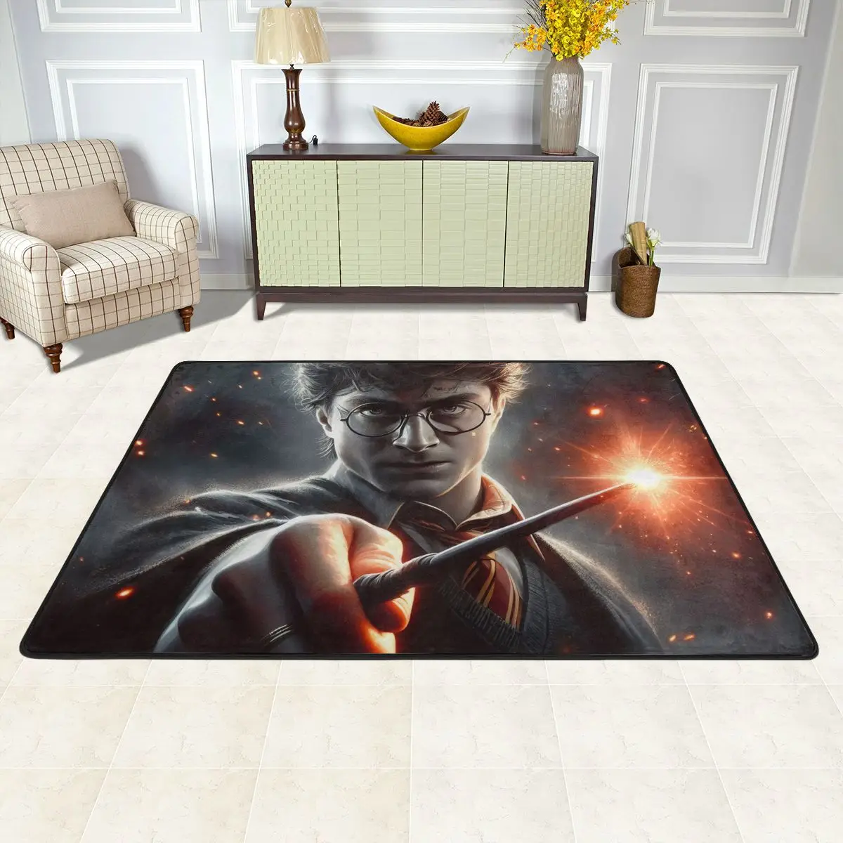 Волшебный ковер для мальчика Гарри Поттерные бархатные напольные ковры дома