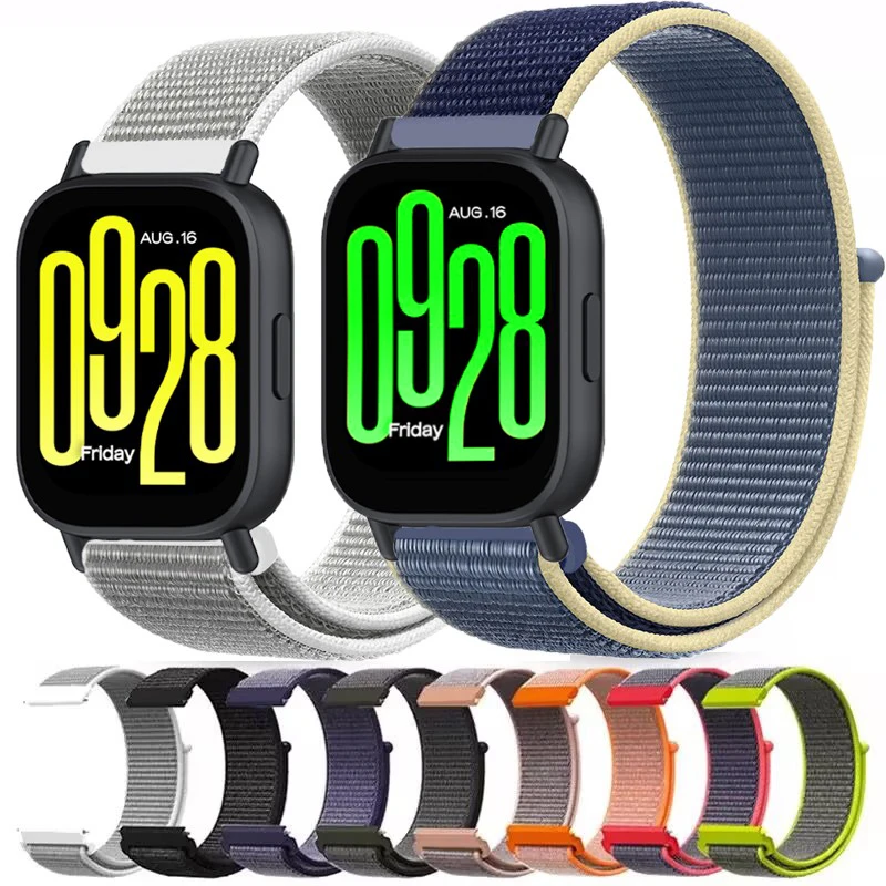 Нейлоновая петля для Redmi Watch 5 Active/Lite сменный ремешок Correa браслет Xiaomi S4 ремешки
