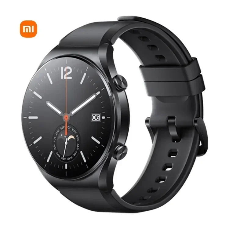 Смарт-часы xiao Mi Watch S1 GPS 1 43 дюйма AMOLED сапфировый дисплей bloo oxyg беспроводная зарядка