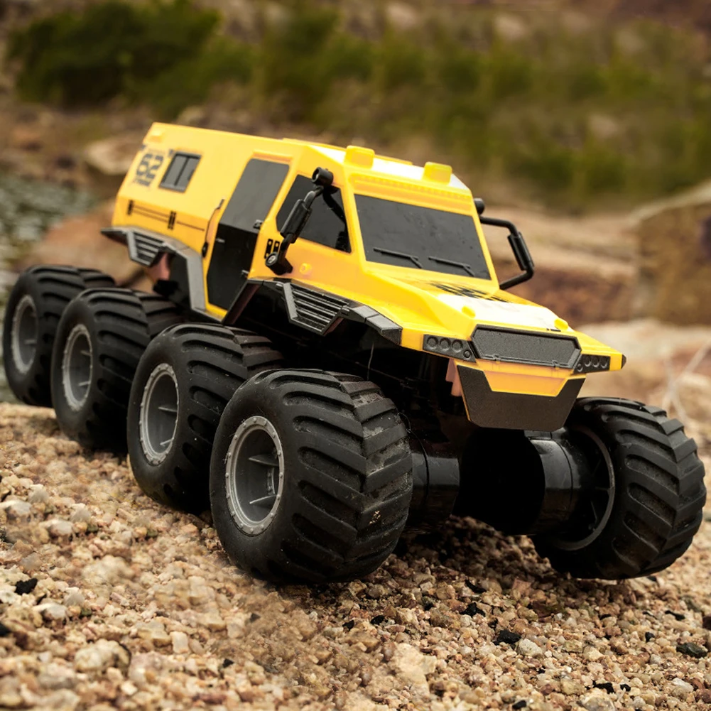 

8x8 2,4G автомобиль с дистанционным управлением 8WD внедорожник-амфибия трюковая машина 8-колесный скоростной гоночный Грузовик водонепроницаемый гусеничный игрушечный