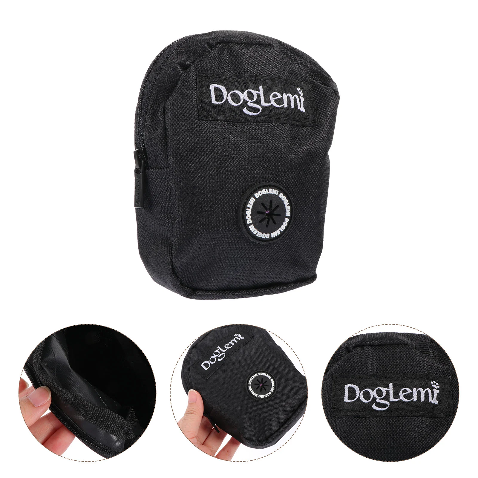 Большая вместительная сумка для корма собак тренировочная поясная прогулок и