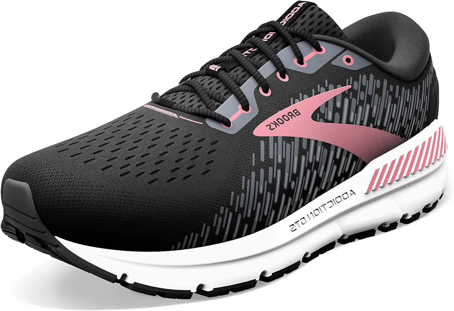 

Women's Stroke Running Shoe, Black Ebony Mauvewood, 7 Wide