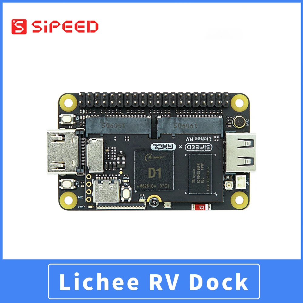 Sipeed Lichee RV Dock Allwinner D1 Development Board RISC-V Linux Starter Kit