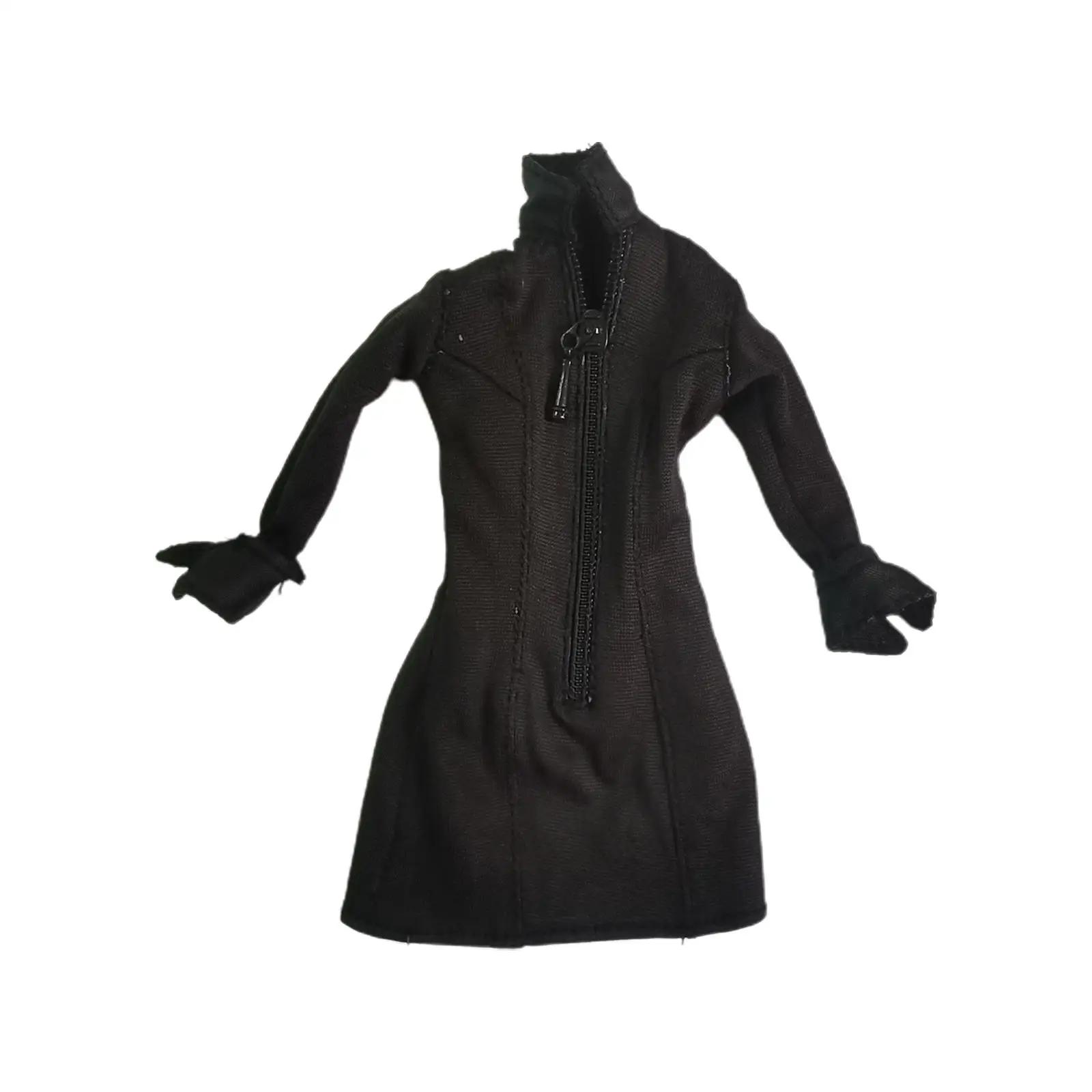 

Масштаб 1/12, женская одежда для кукол, тренчкот ручной работы, наряд для экшн