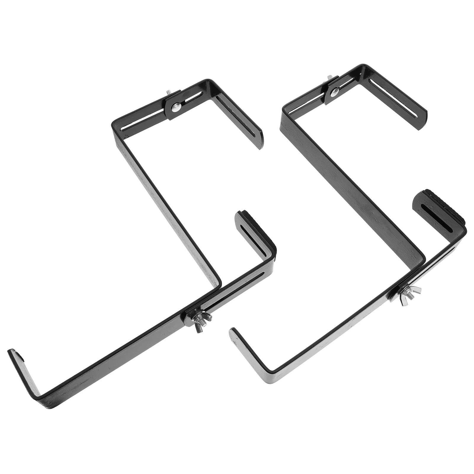 

Bracket Box Flower Planter Wall Brackets Hanger Hooks Pot Railing Window Hanging Hook Holder Iron Balcony Hangers Planters Fence