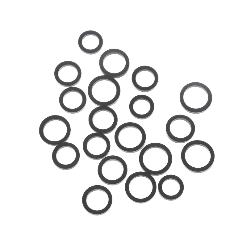 20 шт. смешанная петля для ремня на холостом ходу натяжной шкив резиновое кольцо