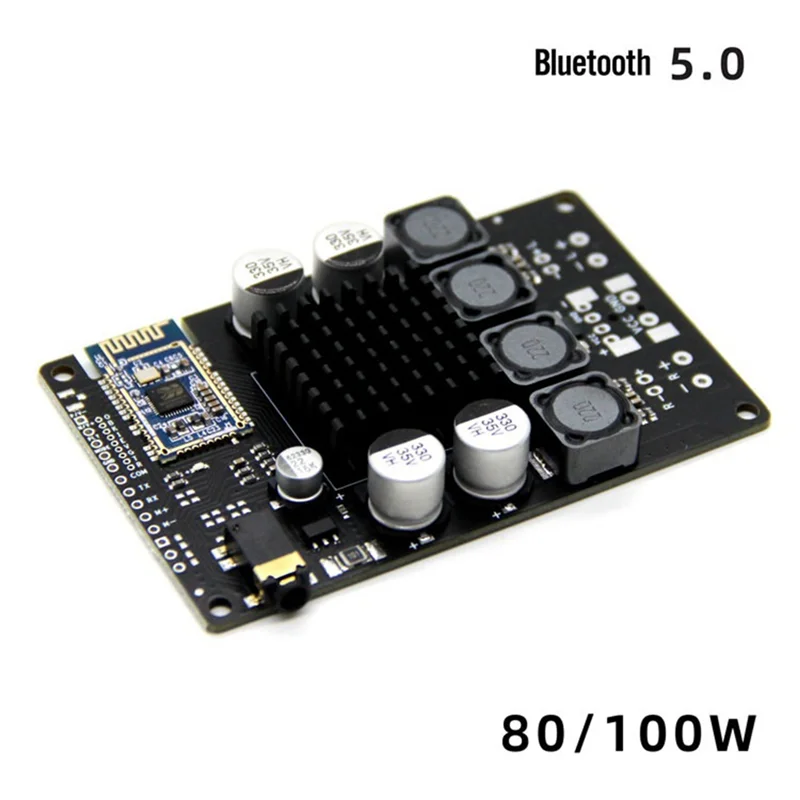 Усилитель AUX 2X100W/80W CSRA64215 5 0 Bluetooth приемник для динамика 8 Ом