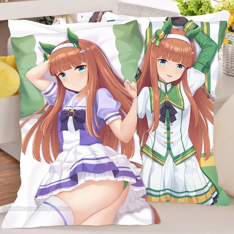 Dakimakura Pretty Derby Silence Suzuka обнимающая наволочка для всего тела отаку домашнее