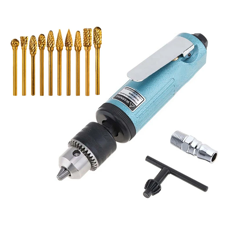 

Big Deal Double Cut Titanium Carbide Rotary Burr Set With Tr-5200 22000Rpm High Speed Straight Pneumatic Drill Machine