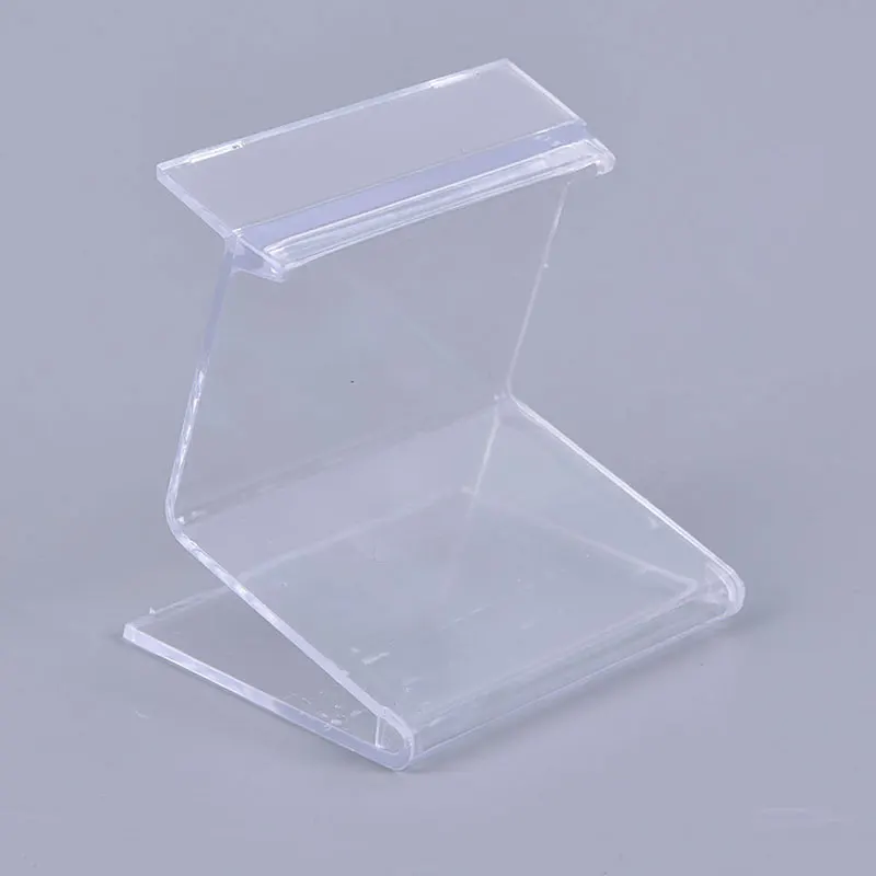 1PCS Acrylic Transparent Display Shelf Mobile book Wallet Glasses Rack single/double layers Jewellery Display Stand Packaging images - 6