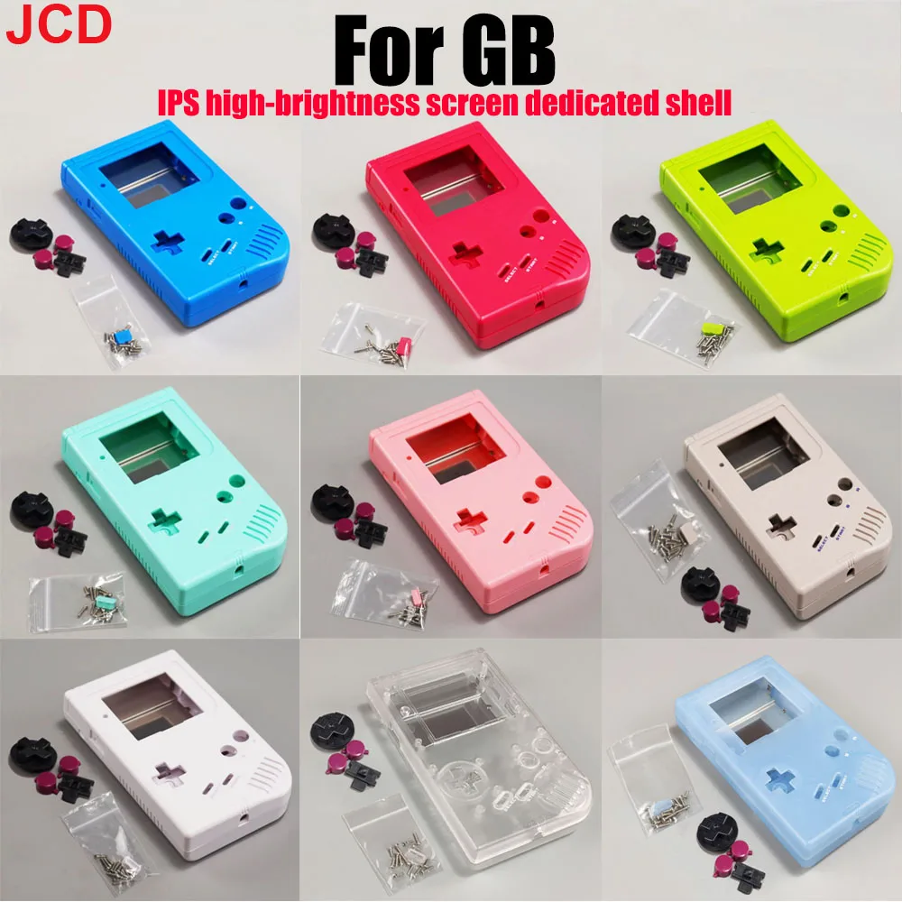 

JCD 1pcs New Customized Shell Housing for GB IPS LCD Screen shell For GAMEBOY ADVANCE high quality shell no need pre-cutting