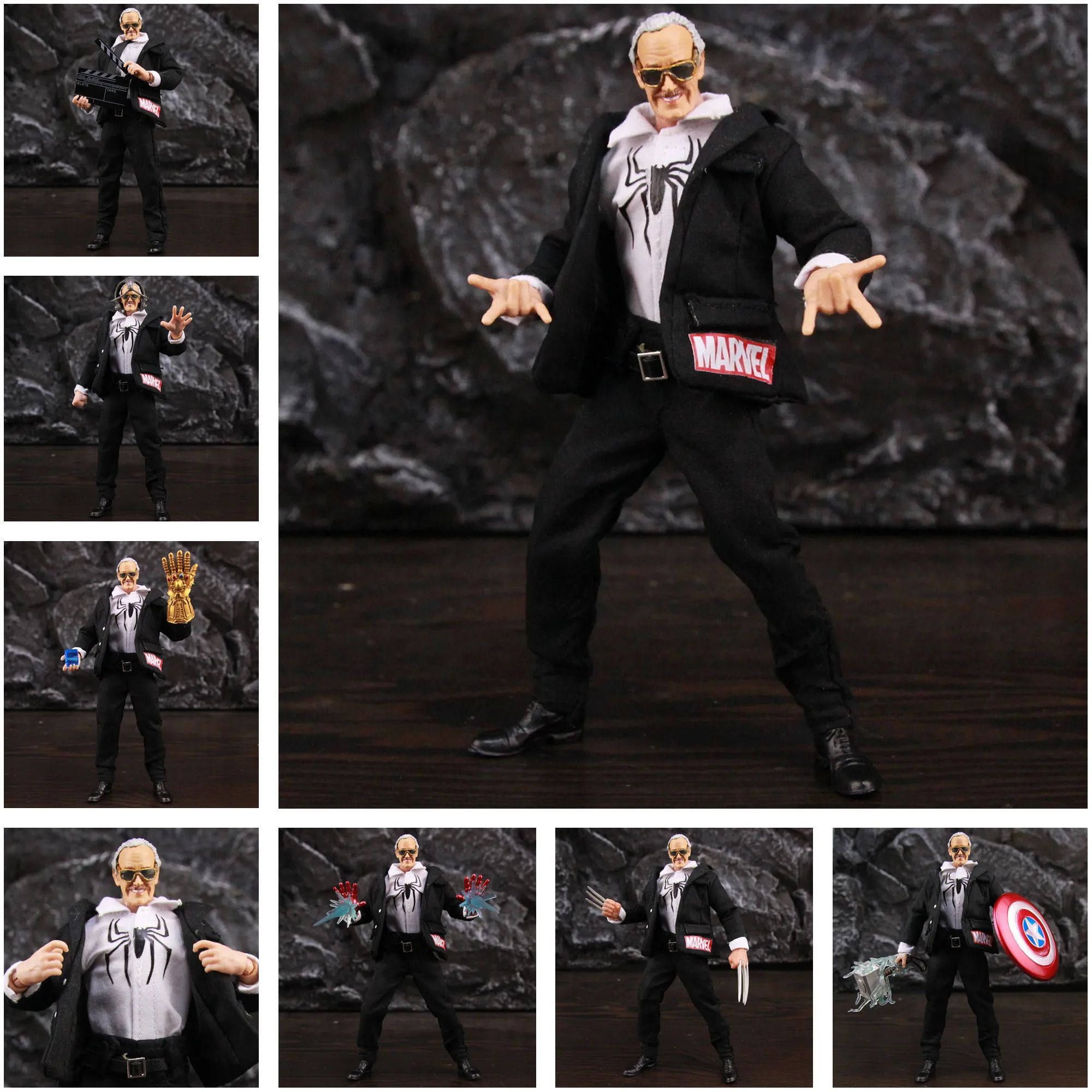 

Экшн-фигурка супергероя, капитан Железный человек, Тор, танос, Росомаха, профессор X Tesseract one:12 игрушек, кукла, 6 дюймов