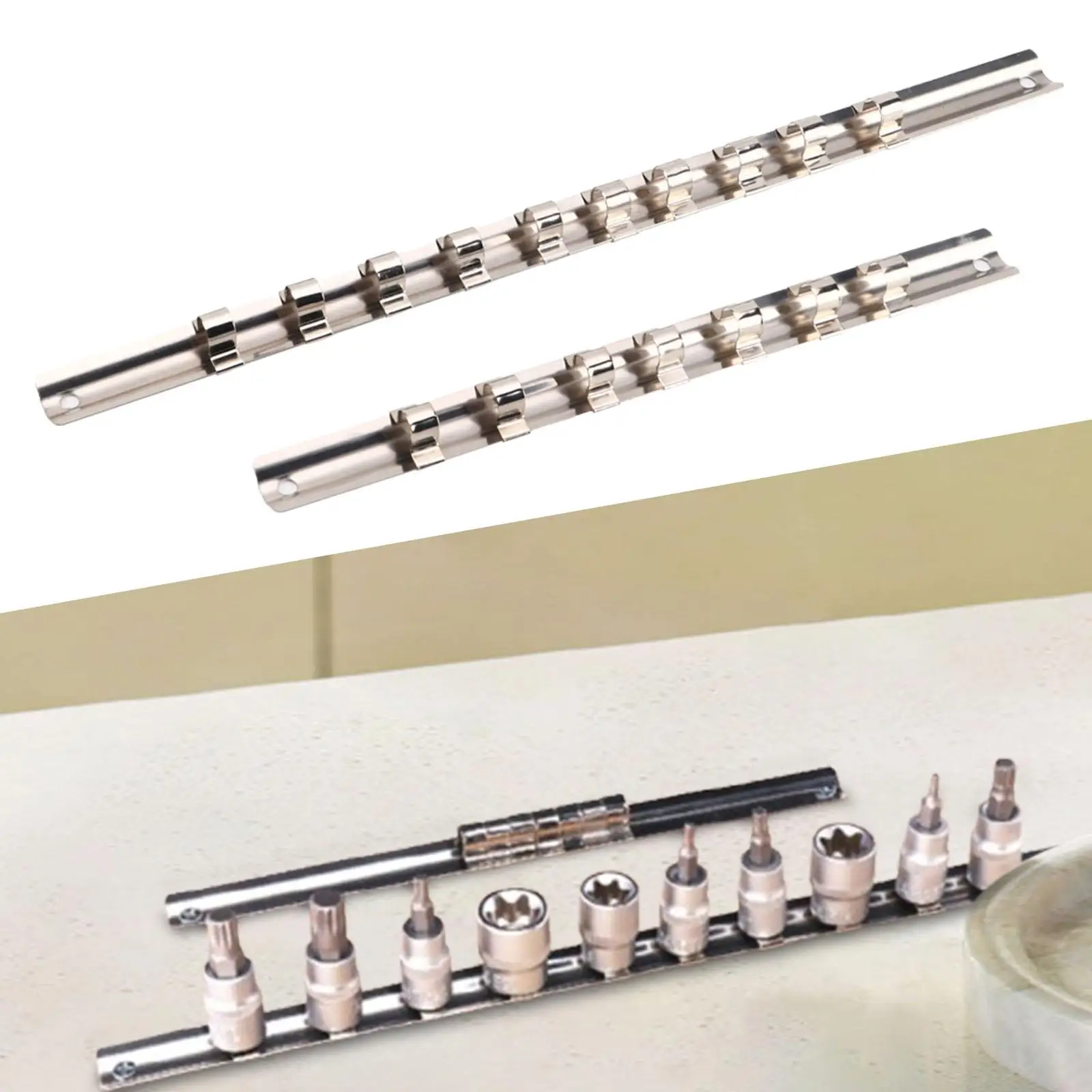 

Органайзер для розеток, стеллаж для хранения, держатель для розеток 3/8 дюйма, выдвижной лоток для мастерской