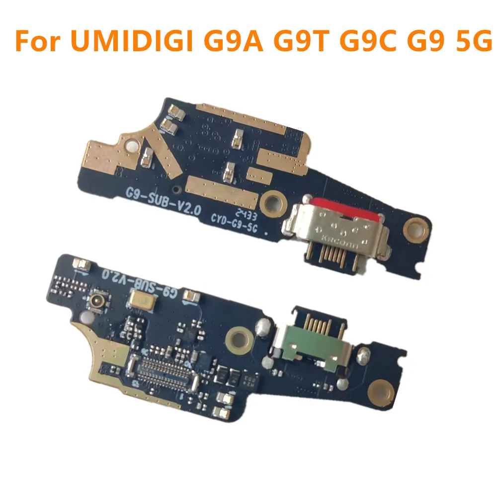 Фото Для UMIDIGI G9A G9T G9C G9 5G сотовый телефон новая оригинальная USB-плата зарядная док-станция ремонт аксессуары замена №1