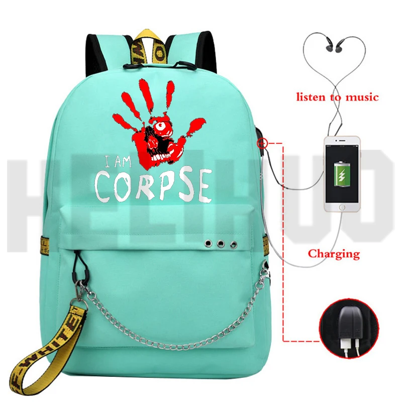 Рюкзак мужской/женский с USB-зарядкой и защитой от кражи